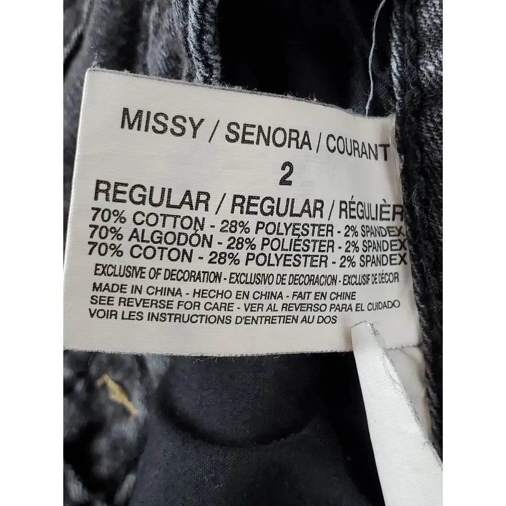 Nine West Black Straight Leg Jeans Versatile Style - Picture 10 of 11